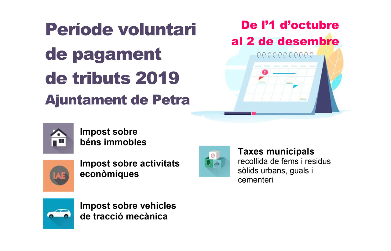 Pagament voluntari de tributs