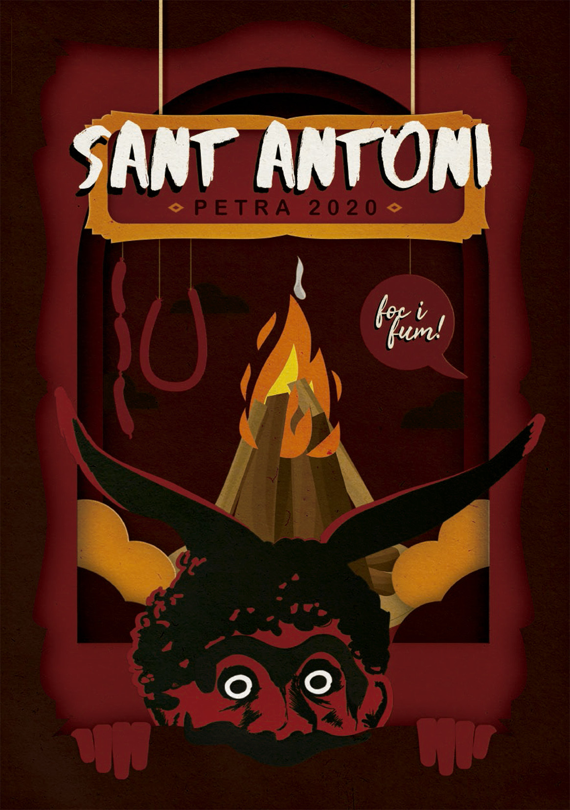 Sant Antoni 2020 a Petra