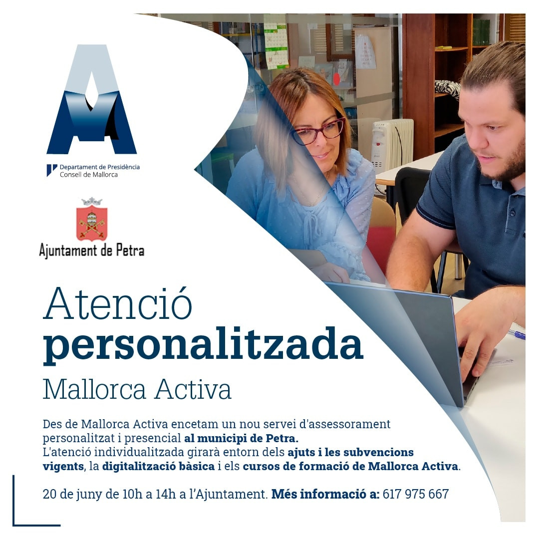 Atenció personalitzada Mallorca Activa