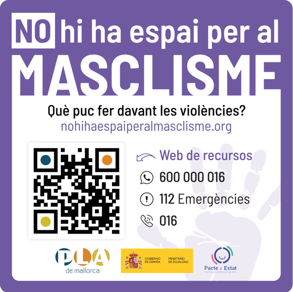 No hi ha espai per al masclisme