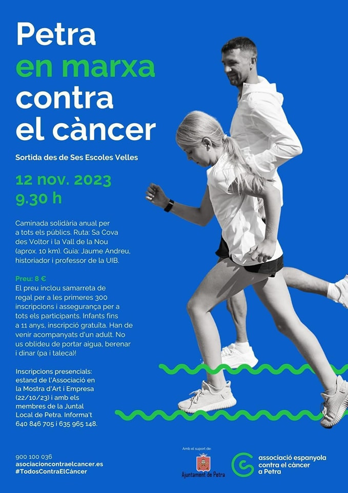 Petra en marxa contra el càncer