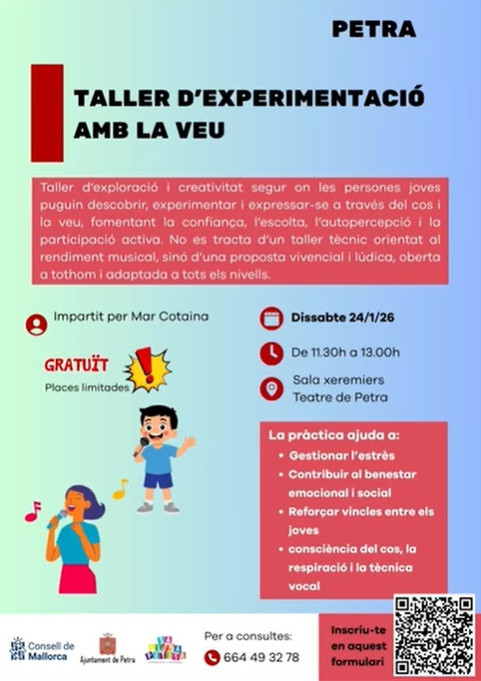 Taller d'experimentació amb la veu